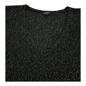 Express 3/4 Sleeve Sweater Black